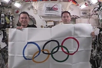 На МКС состоялись первые в истории «космические Олимпийские игры»