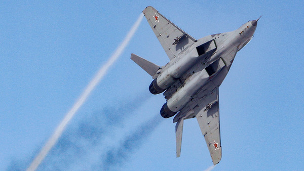 Истребитель МиГ-29 потерпел катастрофу в Астраханской области