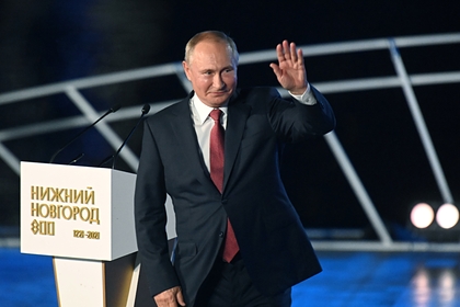 Владимир Путин посетил Нижний Новгород в день 800-летнего юбилея города