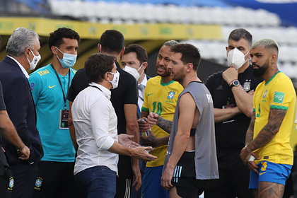 Месси обратился к бразильцам после ухода Аргентины с поля во время матча