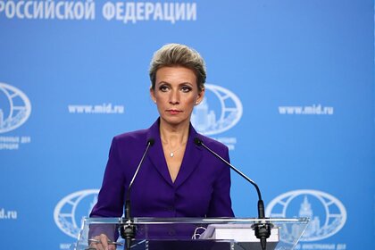 Захарова прокомментировала блокировку белорусской «Комсомольской правды»