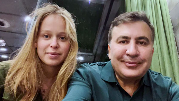 Саакашвили показал новую украинскую жену