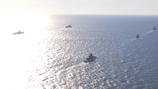 Япония отреагировала на совместные маневры кораблей России и Китая