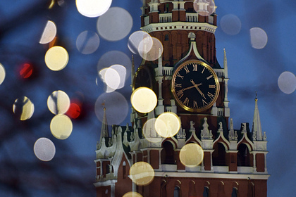 На всей территории России отпраздновали Новый год