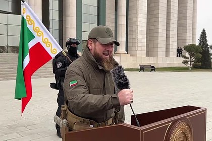 Кадыров показал видео с пленными в зоне спецоперации