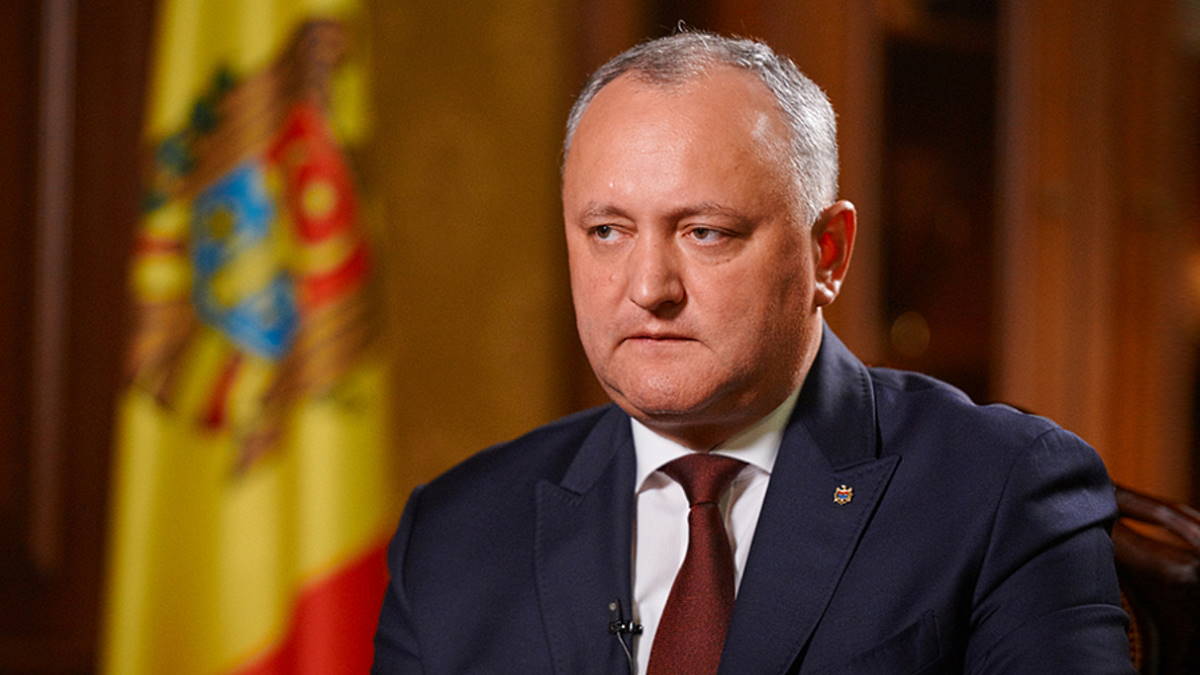 Додон: правительство Санду может втянуть Молдавию в военный конфликт