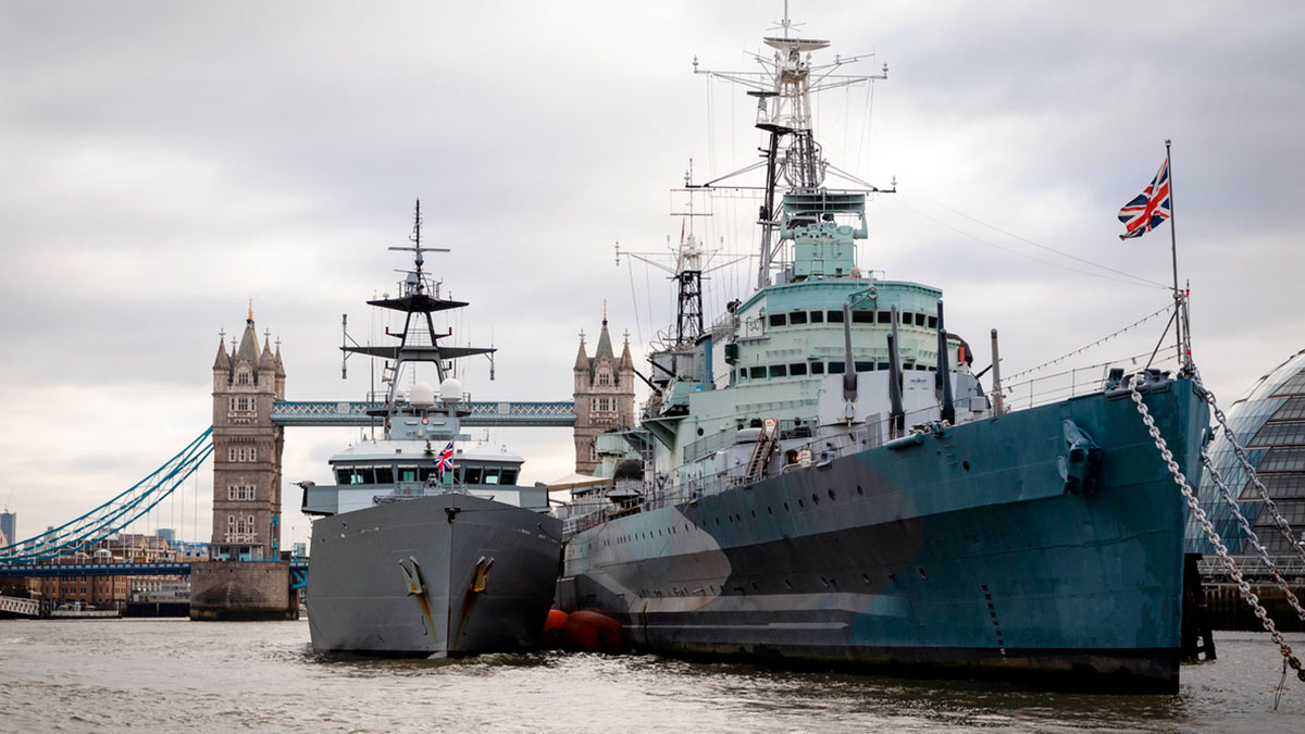 Минобороны Великобритании: ВМС за два года сопроводили больше 100 кораблей РФ