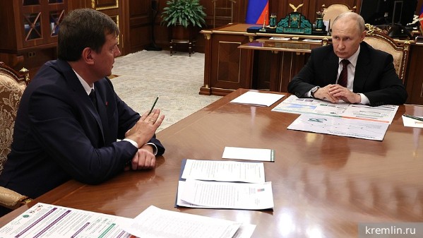 Путин похвалил работу команды Балицкого в Запорожской области