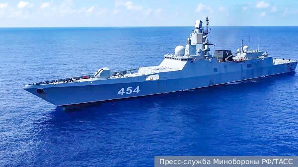 Носитель ракет «Циркон» фрегат «Адмирал Горшков» вышел на учения в Атлантику
