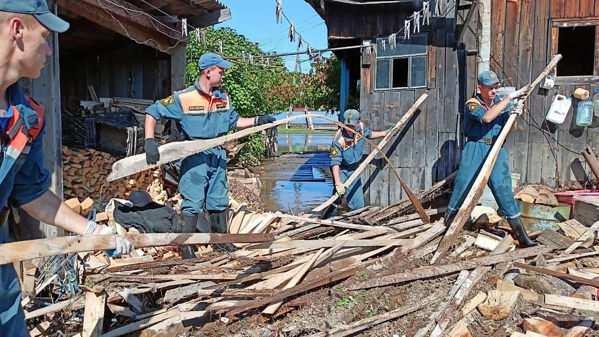 Все частные дома в Приморье освободились от воды после паводка