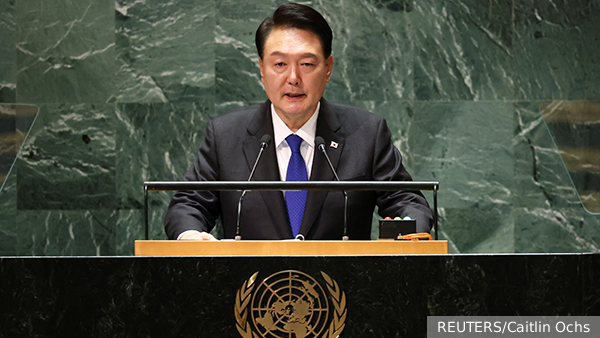 Посольство России назвало провокационной речь президента Южной Кореи Юн Сок Еля в ООН