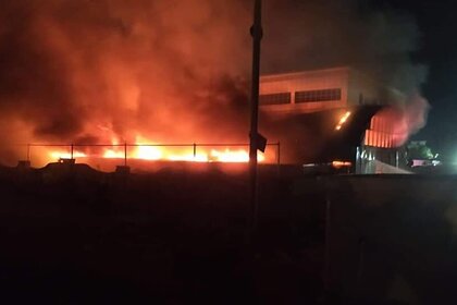 При пожаре в ковид-госпитале Ирака погибли не менее 40 человек