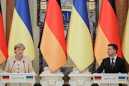 Слуцкий заявил об отсутствии успеха Зеленского на переговорах с Меркель