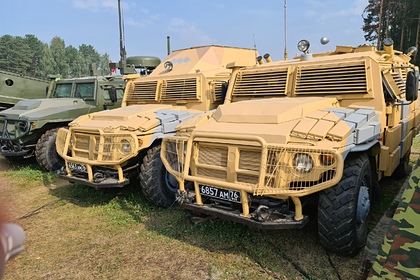 В Таджикистане нашли доработанные бронеавтомобили «Тигр»