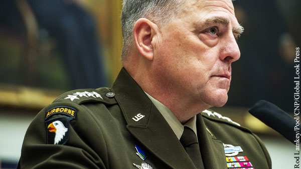 Американский генерал признался в обещании предупредить Китай о нападении США