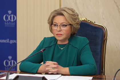 Матвиенко поддержала законопроект о профилактике бытового насилия