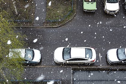 Москвичей предупредили о первом в году снегопаде