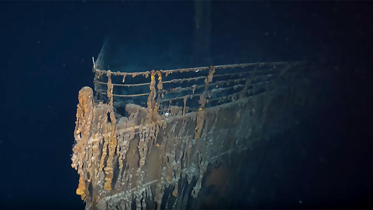 В Великобритании создали первую цифровую копию "Титаника"