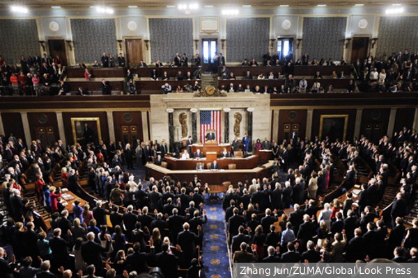 Палата представителей Конгресса США одобрила законопроект о повышении потолка госдолга Соединенных Штатов