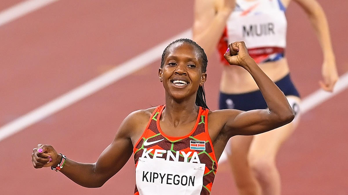 Кенийка Кипьегон побила мировой рекорд в беге на полтора километра