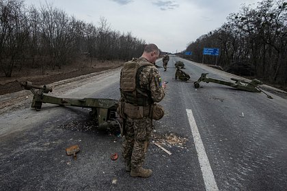 Отступающую украинскую технику уничтожили на артемовском направлении