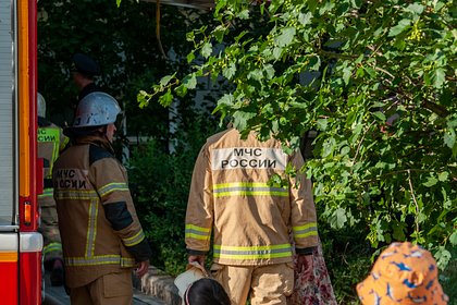 В Тобольске потушили пожар в жилом доме после взрыва газа